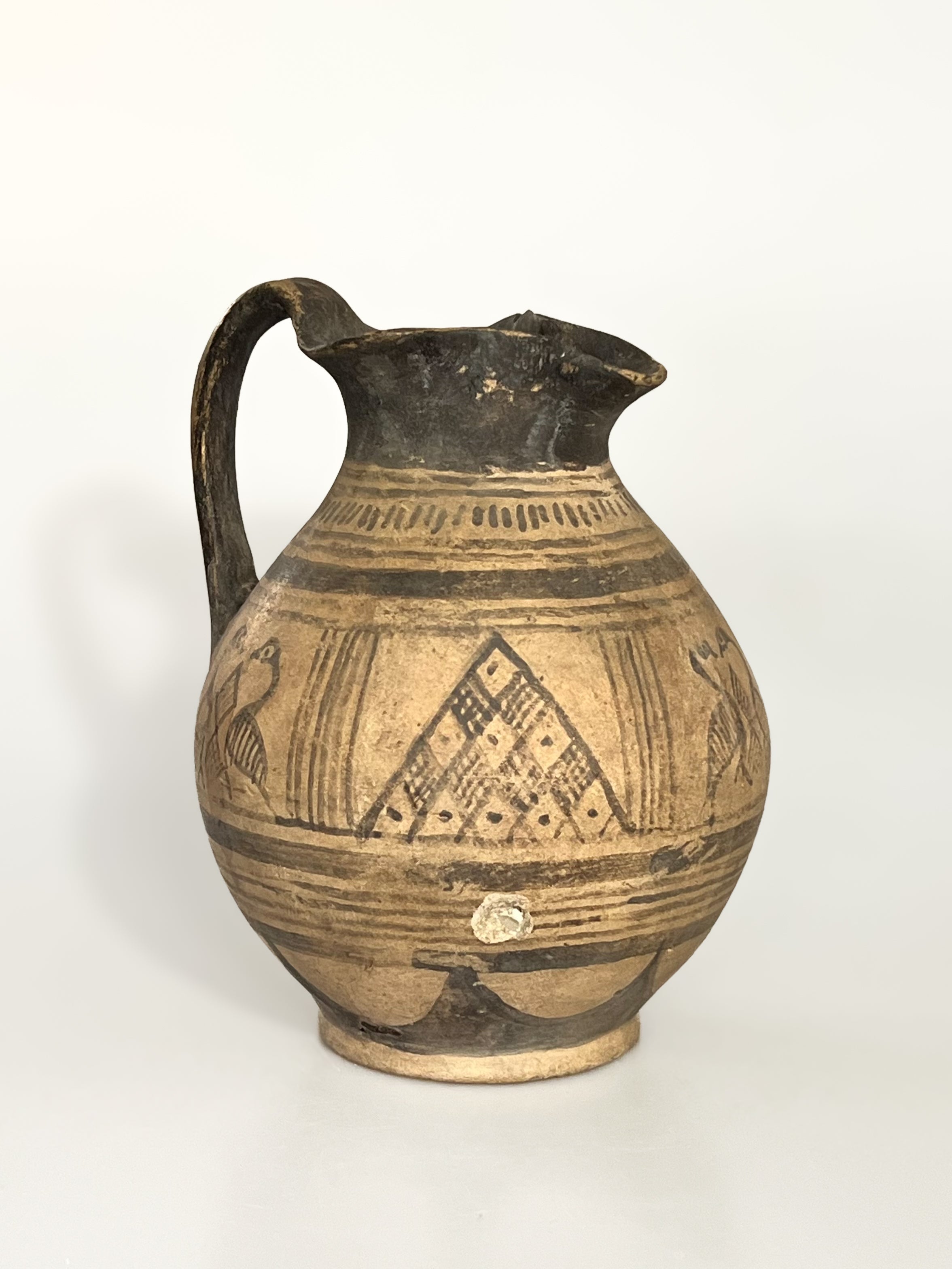 Ancient Greek Oinochoe, circa 7th Century B.C.