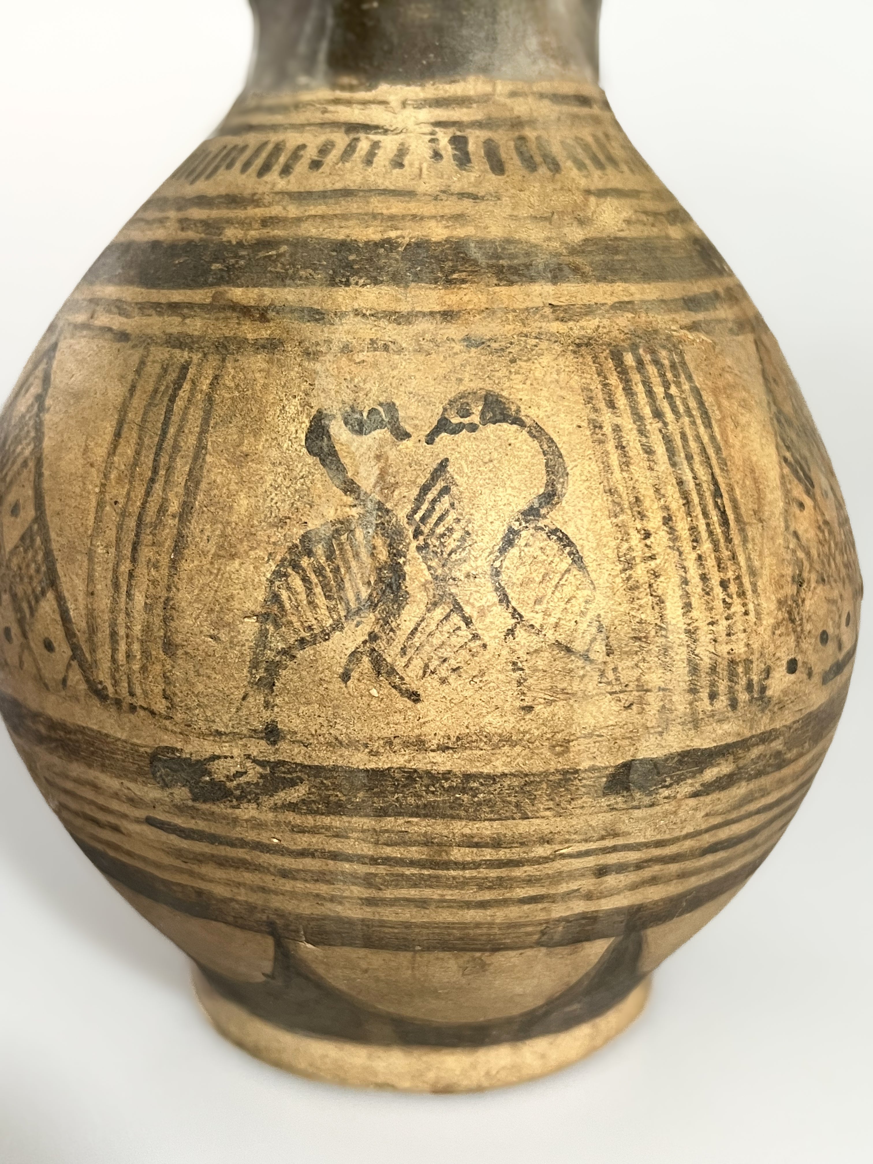 Ancient Greek Oinochoe, circa 7th Century B.C.