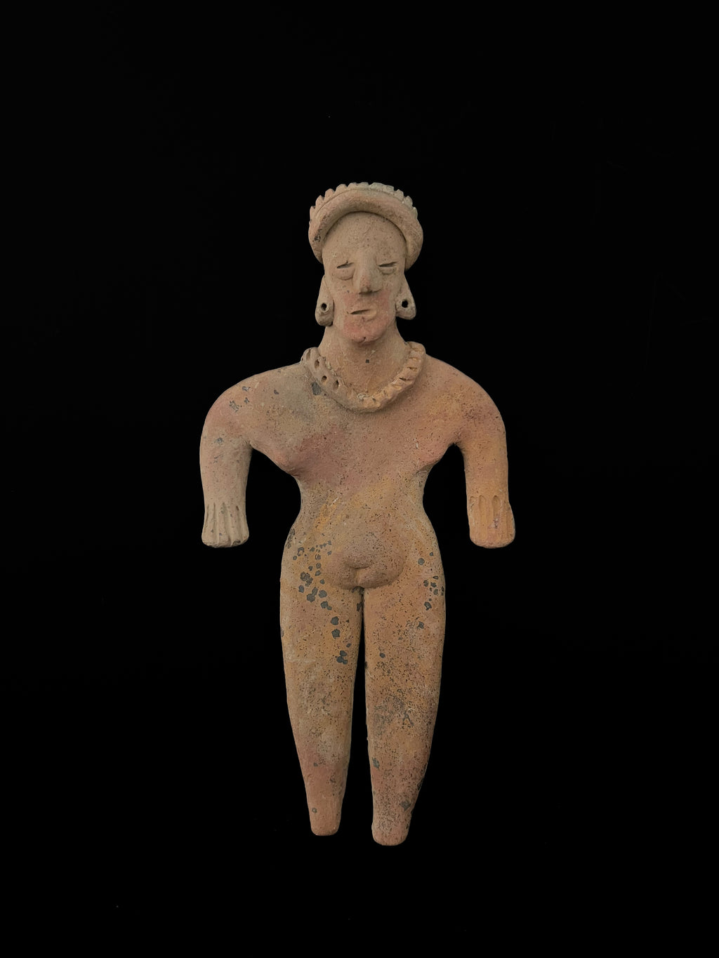 Colima Standing Female Figure, ca. 100 B.C.–250 A.D.