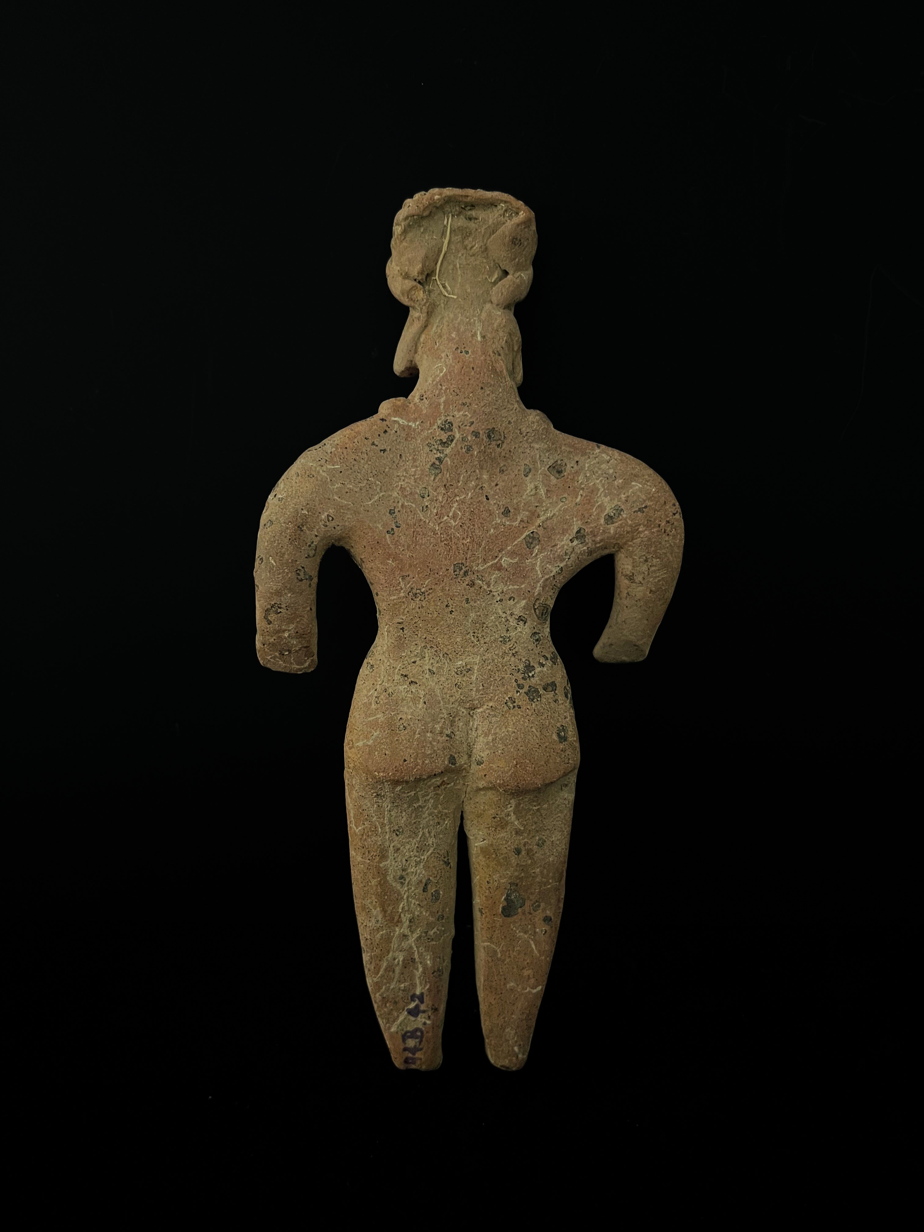 Colima Standing Female Figure, ca. 100 B.C.–250 A.D.