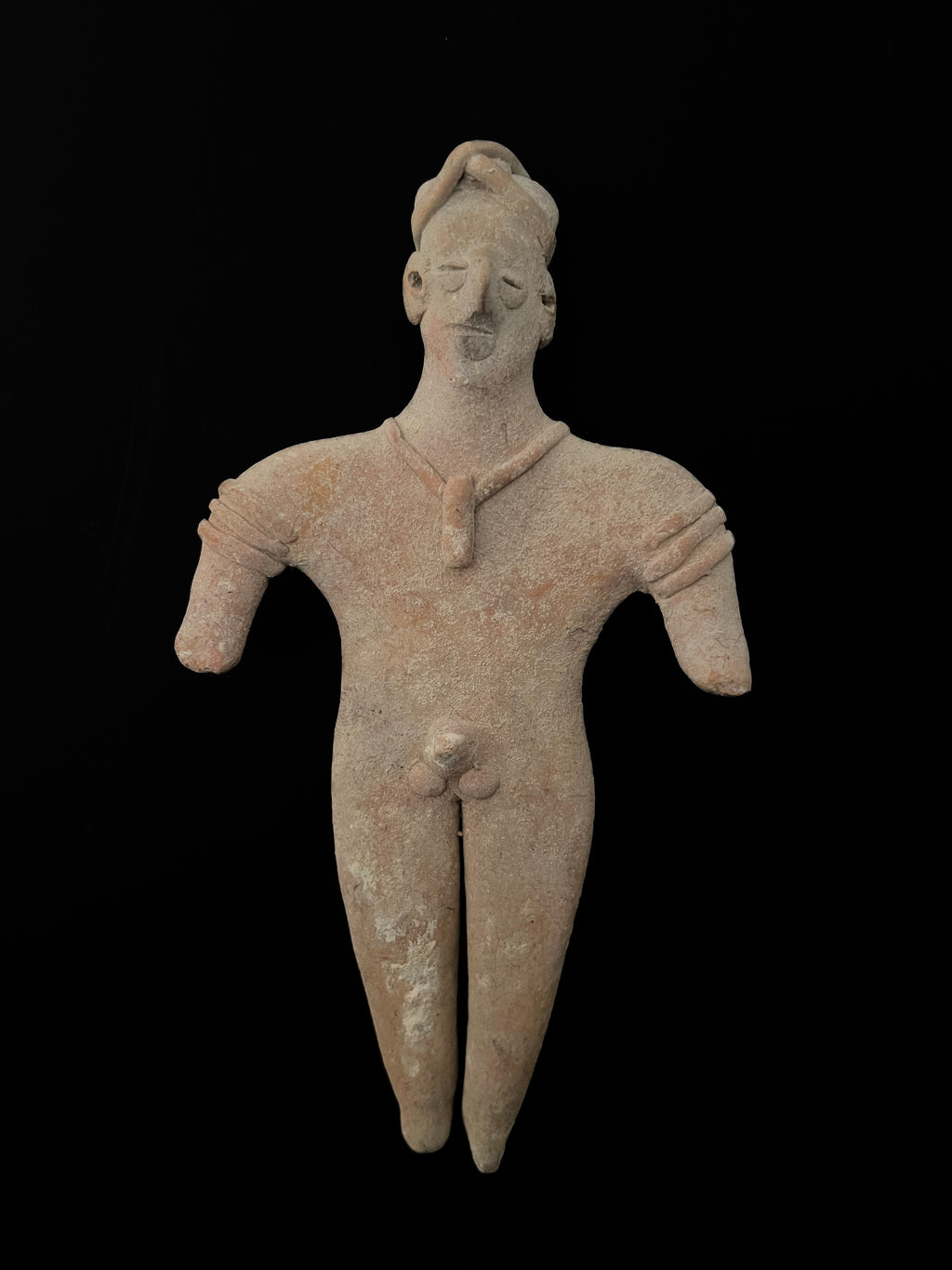 Colima Standing Male Figure, ca. 100 B.C.–250 A.D.