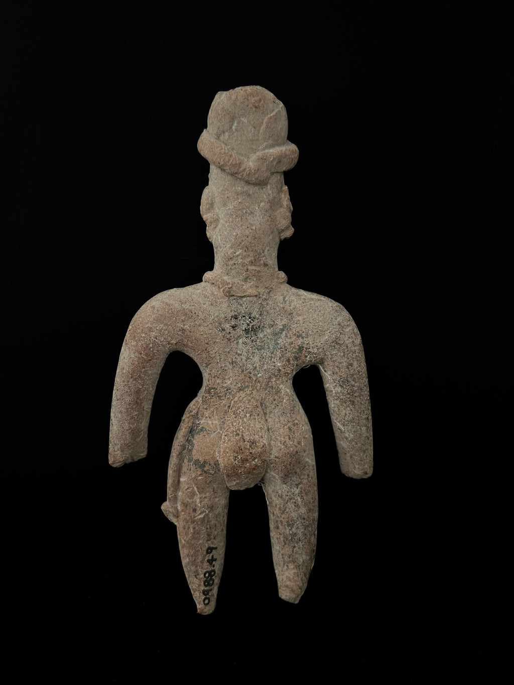 Colima Standing Male Figure, ca. 100 B.C. – 250 A.D.