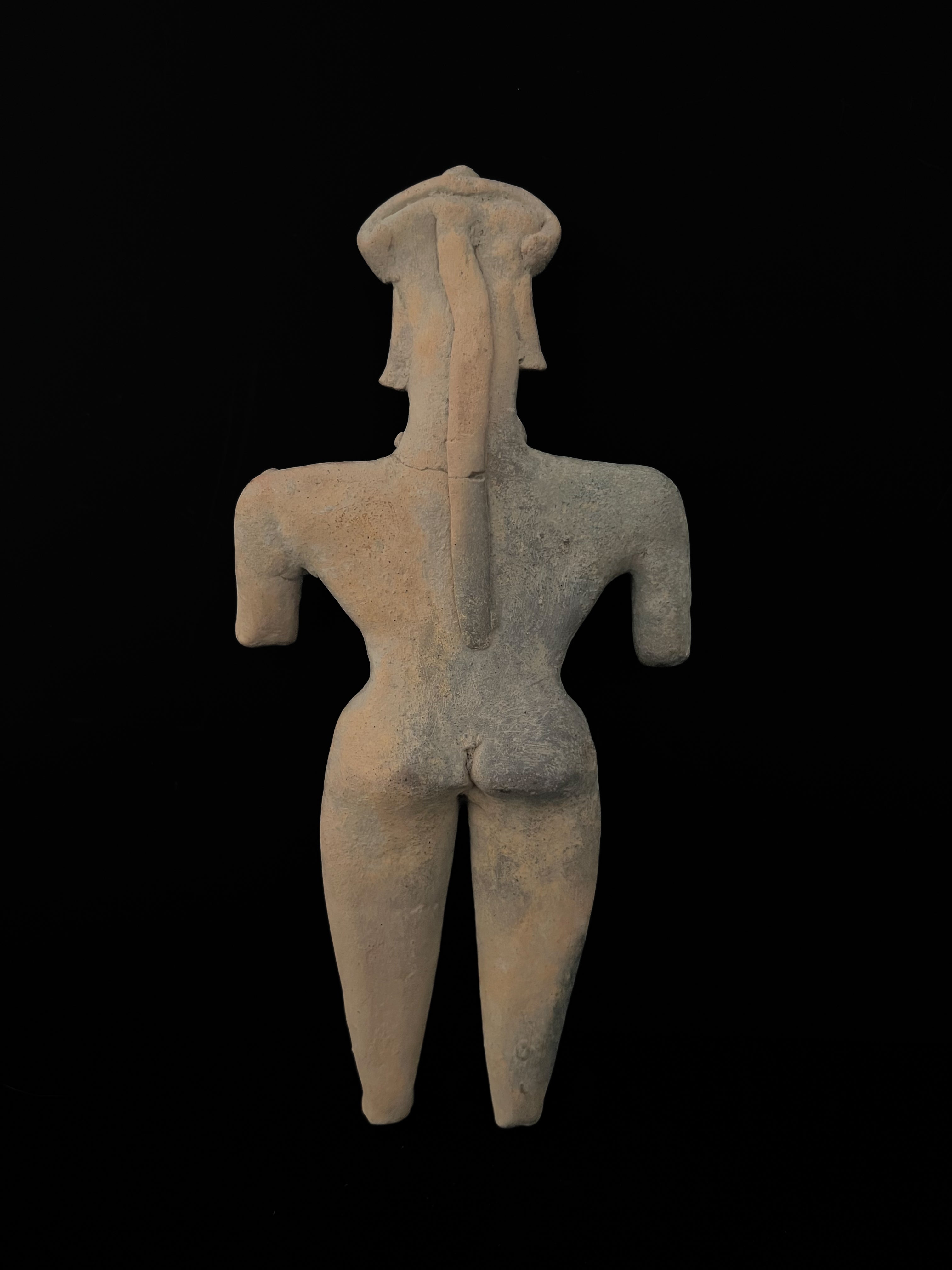 Colima Standing Female Figure, ca. 100 B.C.–250 A.D.