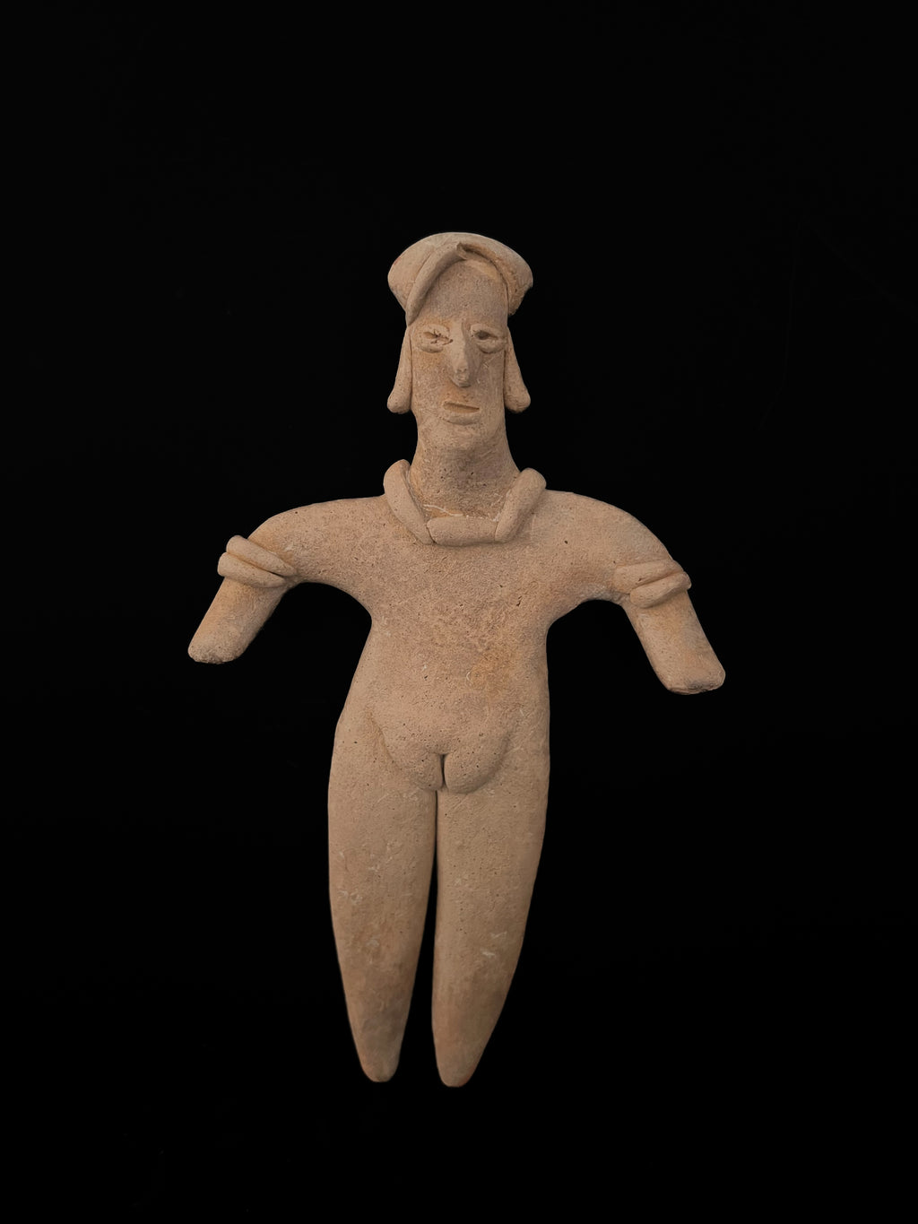 Colima Standing Female Figure, ca. 100 B.C.–250 A.D.