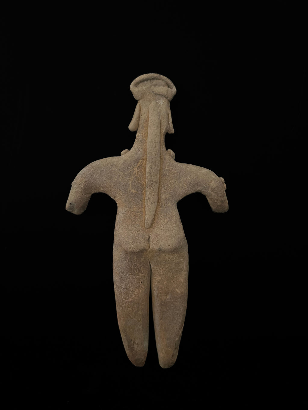 Colima Standing Female Figure, ca. 100 B.C.–250 A.D.