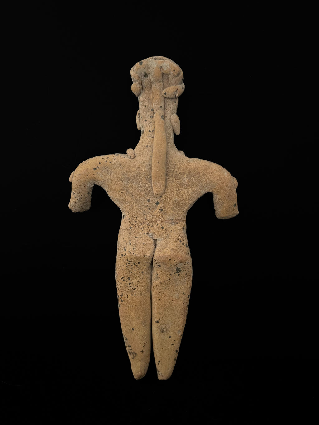 Colima Standing Male Figure, ca. 100 B.C.–250 A.D.