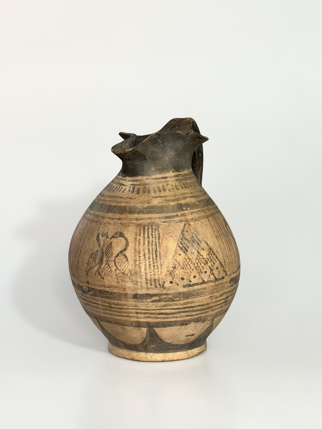 Ancient Greek Oinochoe, circa 7th Century B.C.