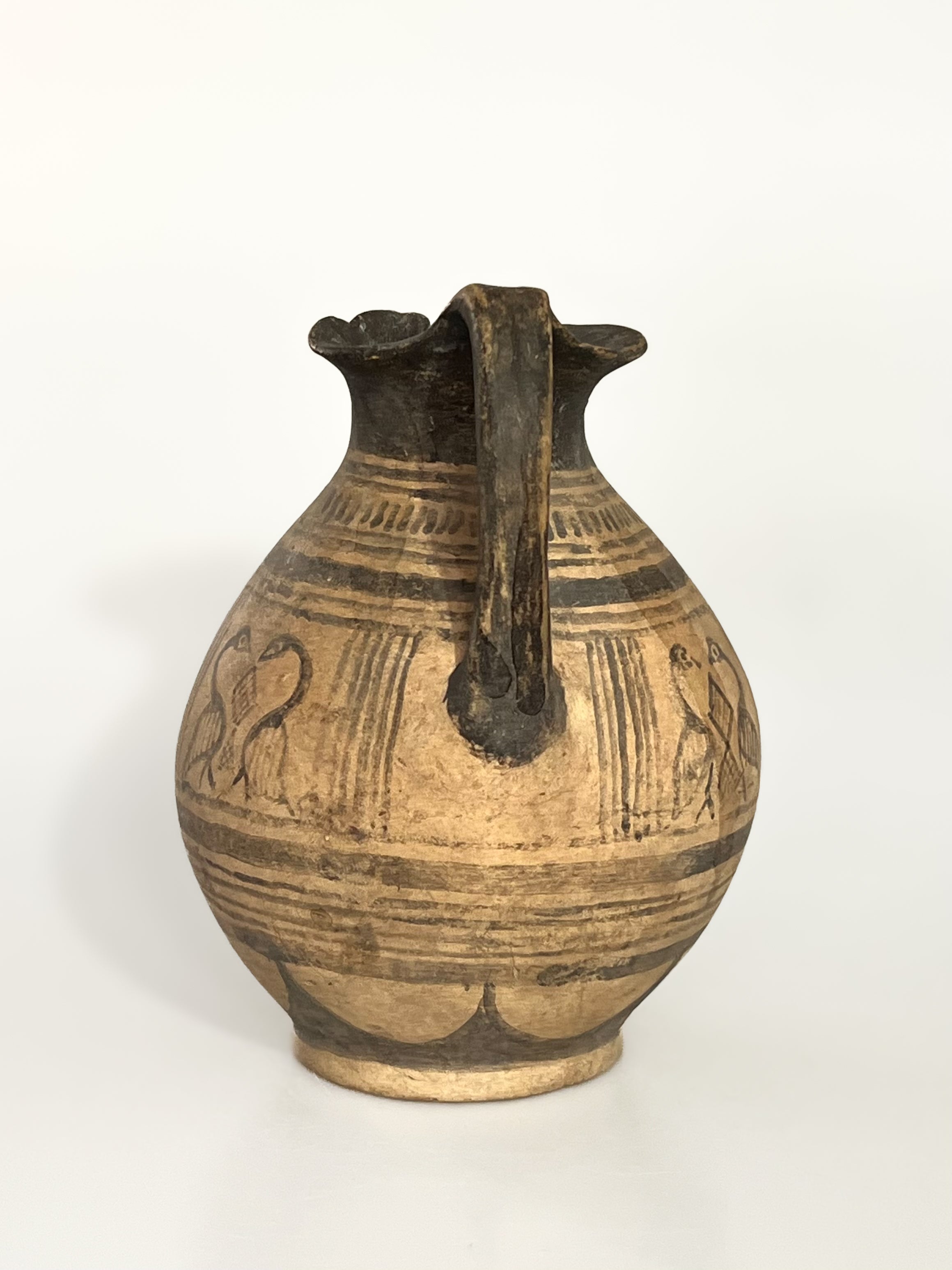 Ancient Greek Oinochoe, circa 7th Century B.C.