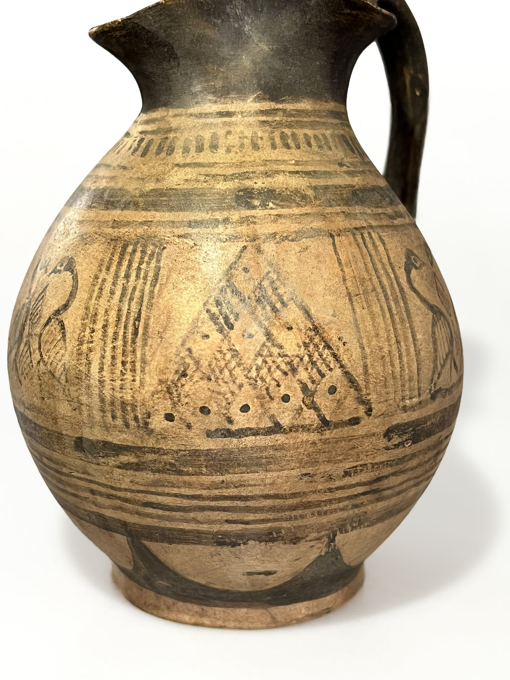 Ancient Greek Oinochoe, circa 7th Century B.C.